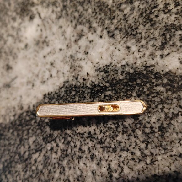 Celine Tie Clip Silver 925 stamped / Gold Plated